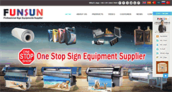 Desktop Screenshot of funsunsign.com